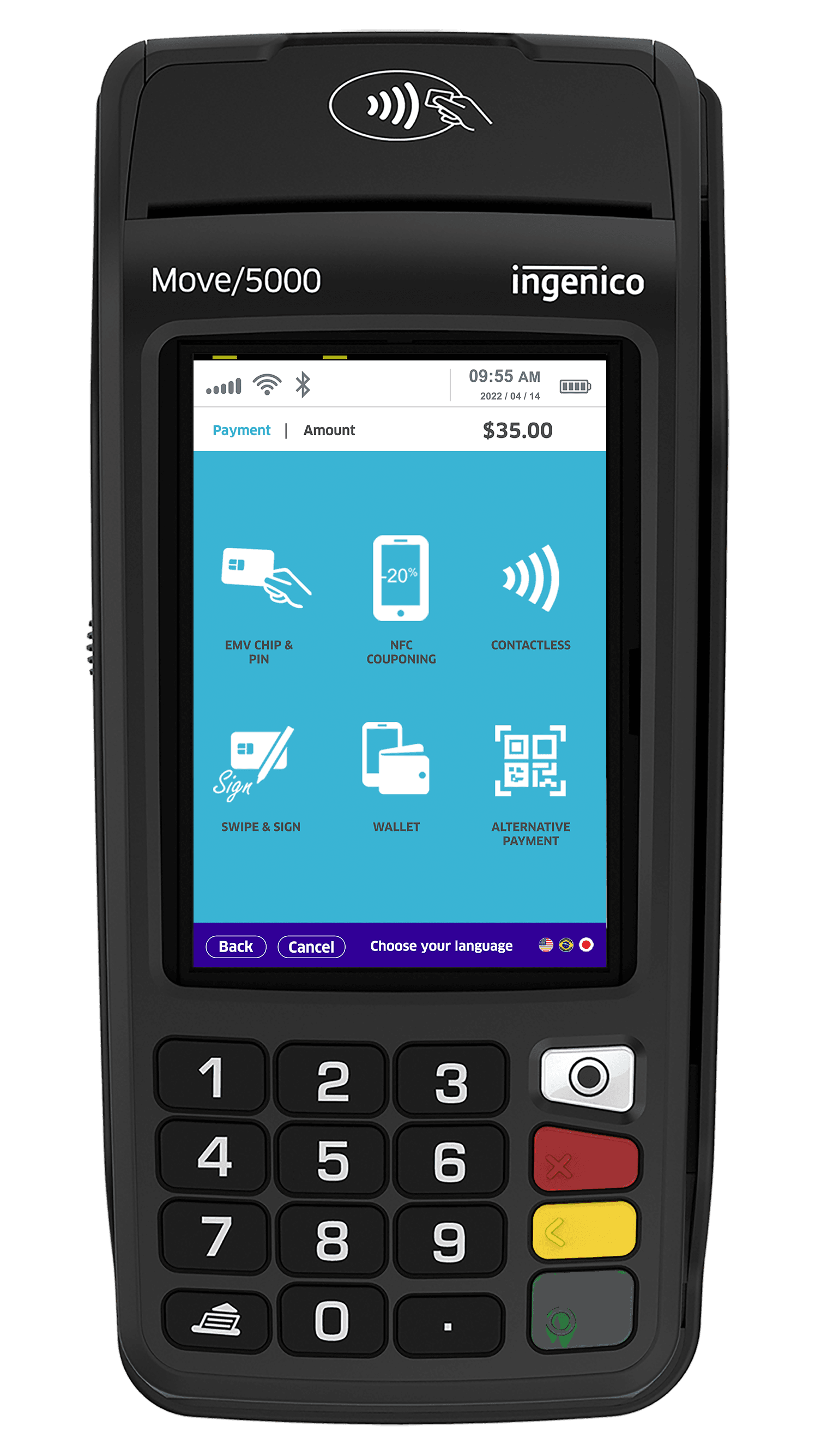 Ingenico Move 5000F Mobil Yazarkasa POS